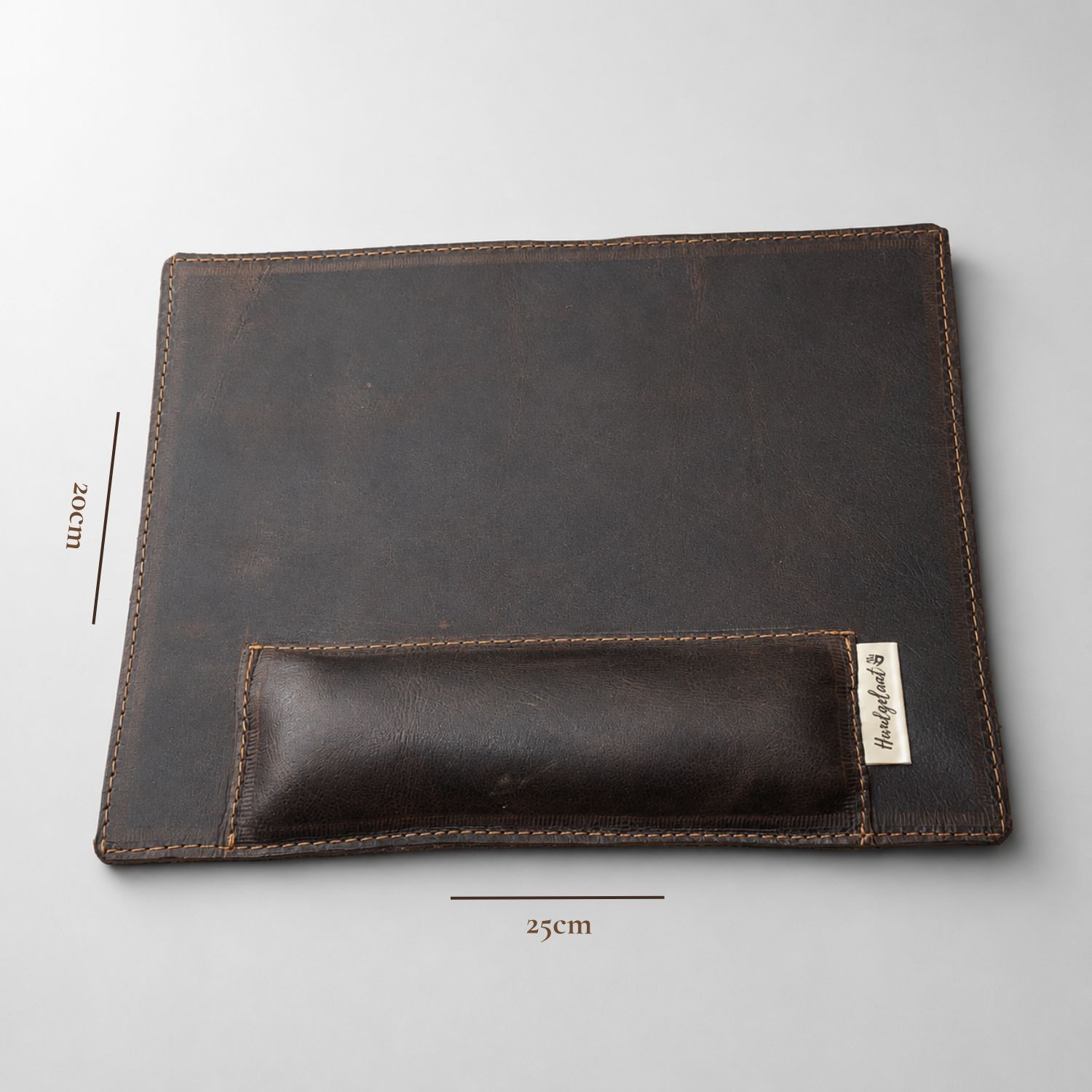 The Steady Hand | Leather Mouse Pad with Wrist Support