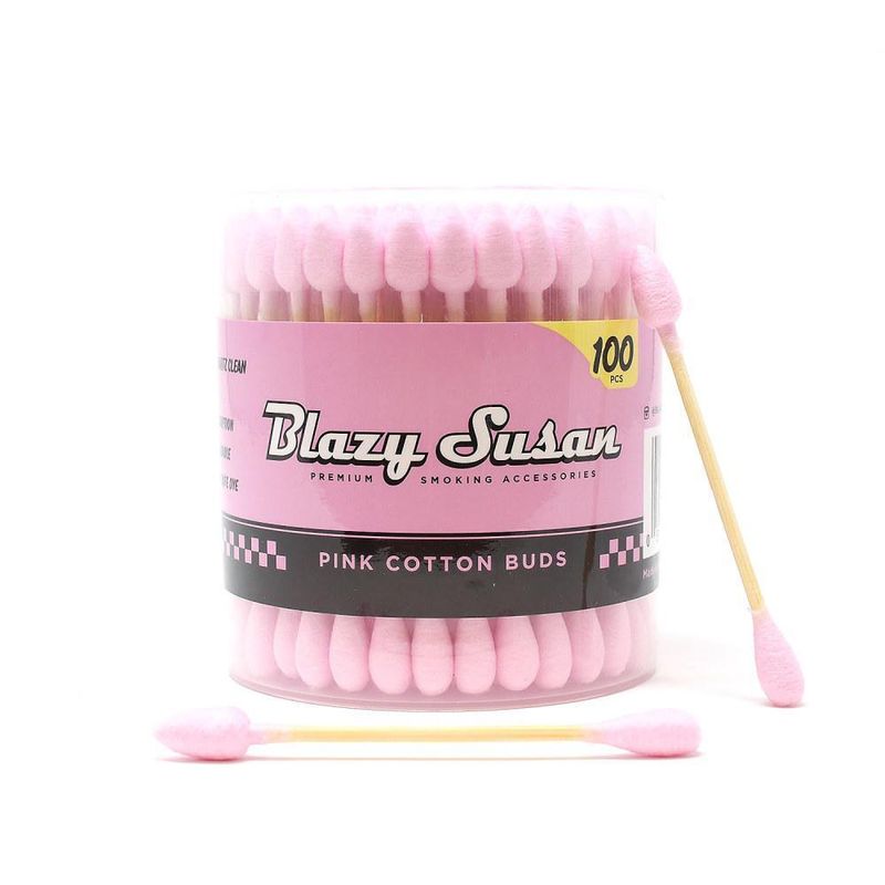 Blazy Susan Pink Cotton Buds 100 Pack