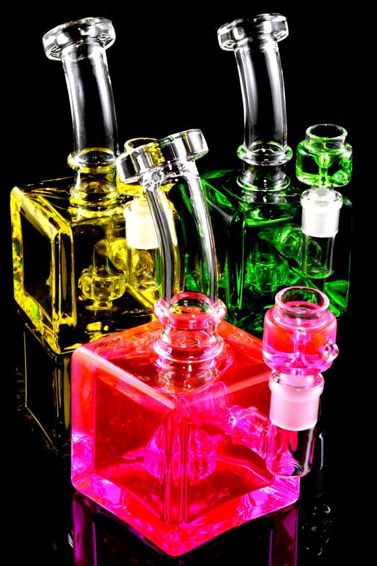 Colorful Cube Bong