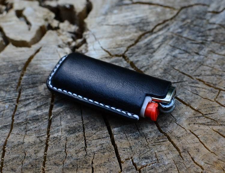 Handmade Leather Lighter Case