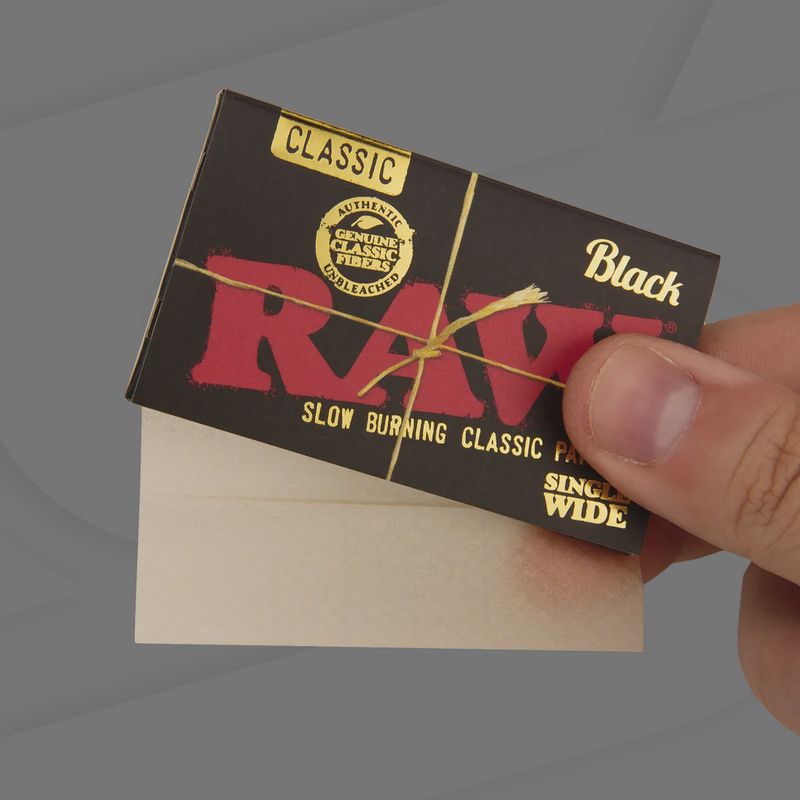 Raw - Classic Black Single Wide