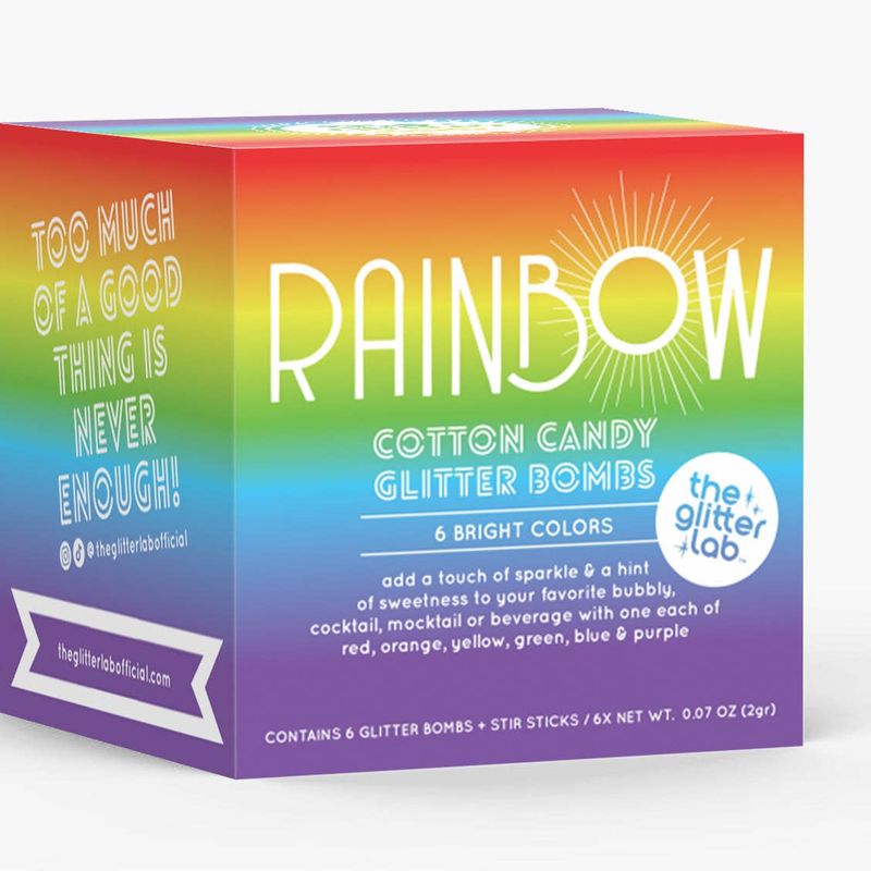 Drink Glitter Bombs For Cocktails, Mocktails & Soda