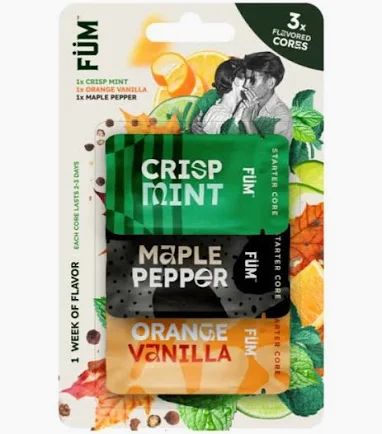 Füm - The Good Habit™ - Cores, Attribute: Cores - 3 Pack Orange Vanilla, Maple Pepper, Crisp Mint
