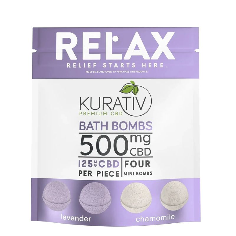 Kurativ Bath Bomb 4-Pack