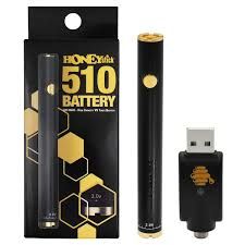 Honey Stick 510 Twist Vape Pen Battery Honey Stick 510 Twist Vape Pen Battery, Colour: Black