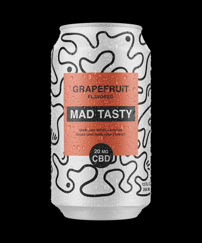 Mad Tasty - Grapefruit Sparkling Water