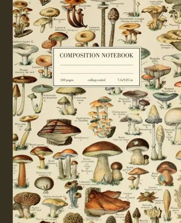 Mushroom Composition Notebooks