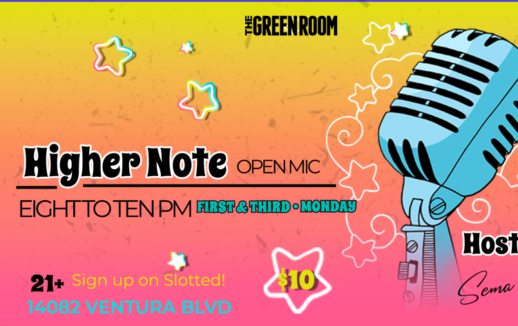 The Higher Note Music Open Mic