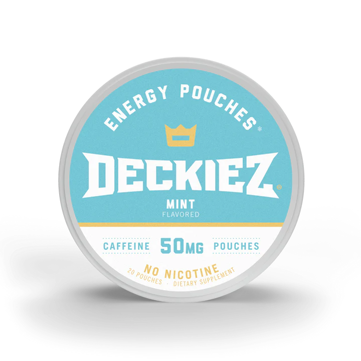 Deckiez Energy Pouches Deckiez Energy Pouches, Flavor: Mint Caffeine Pouches (20ct)