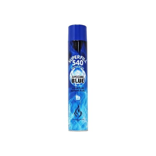 Special Blue Butane & Lighter Fluid, Attribute: Ultra Pure Butane Fuel 540ml