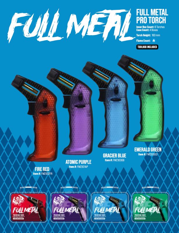 Special Blue Torch + Stash Box