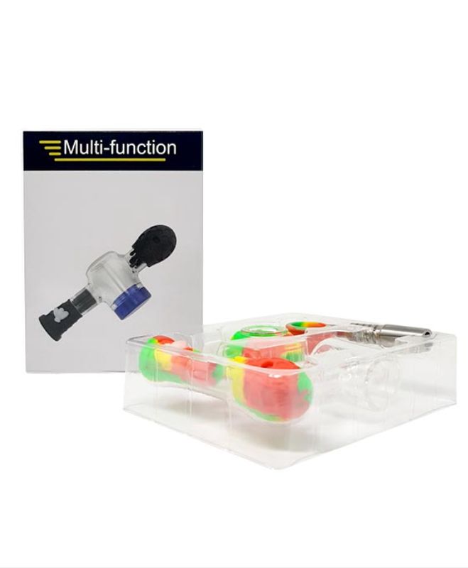 Multi-Function Silicone Hand Pipe