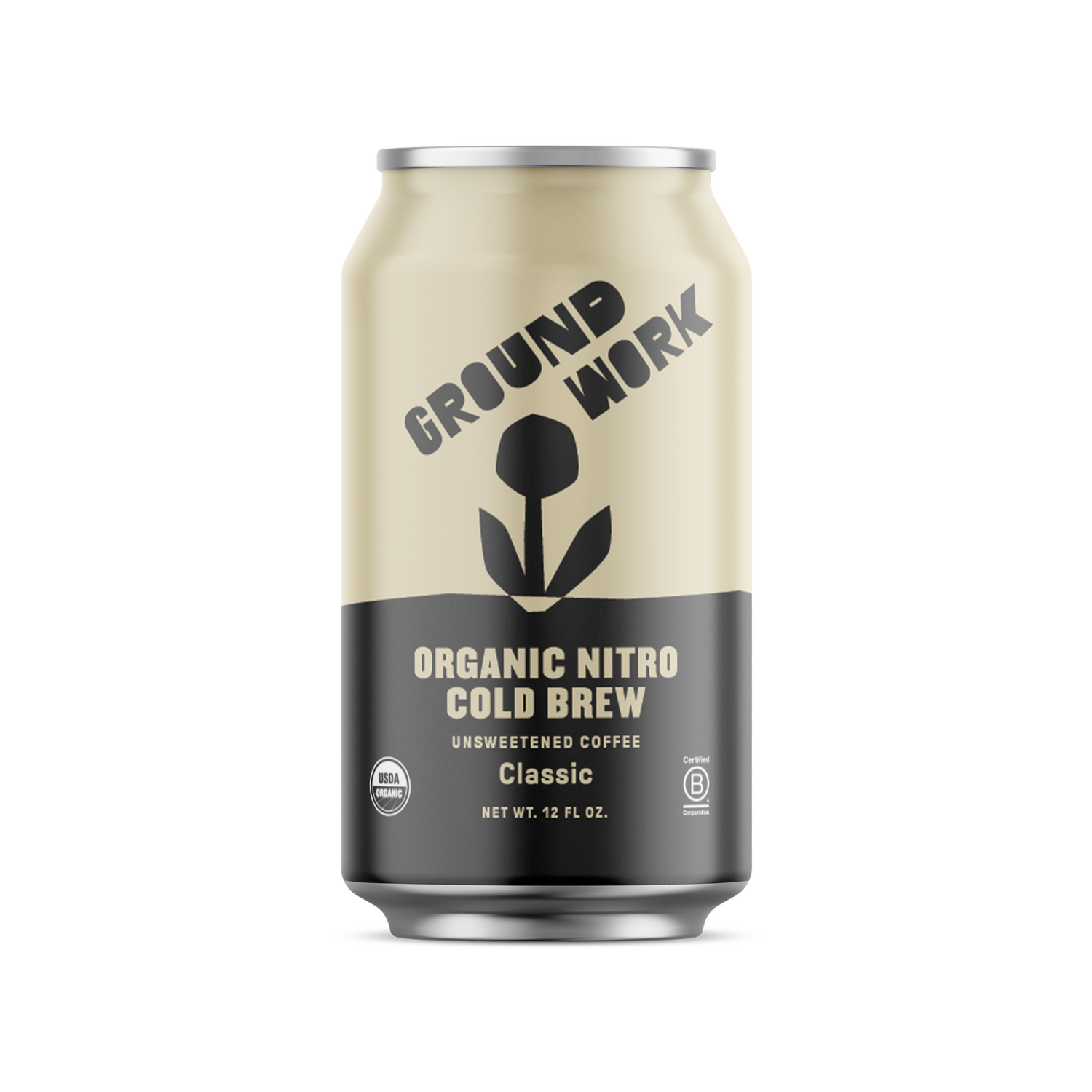 Groundwork Nitro Cold Brew Coffee, Flavor: Classic