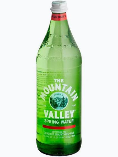 Mountain Valley Water Mountain Valley Water, Size: Spring Water 1L