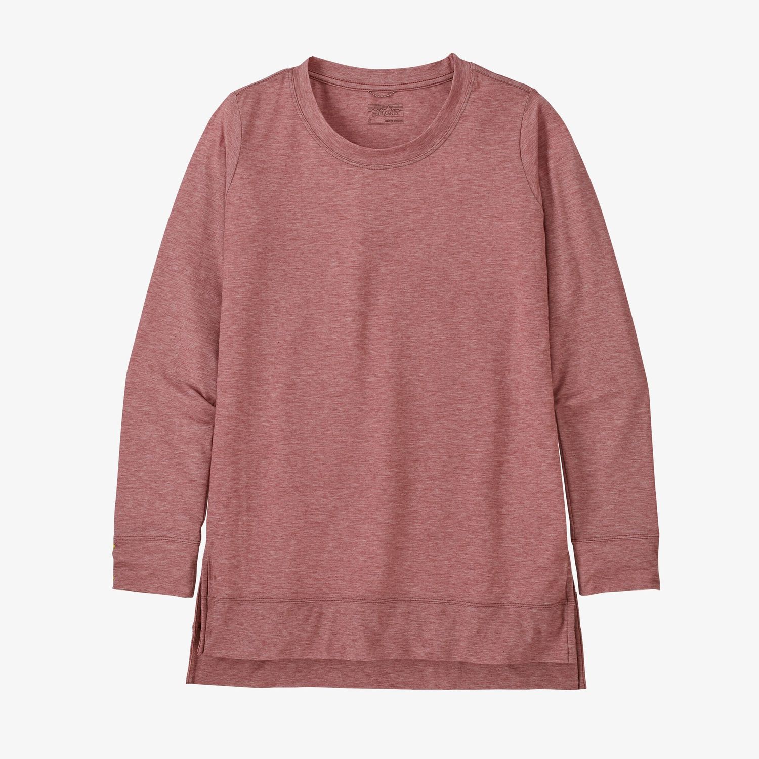 Patagonia W L/S Glorya Side Slit Top Rosehip