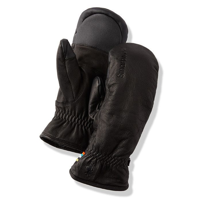 Smartwool Ridgeway Lined Leather Mitts