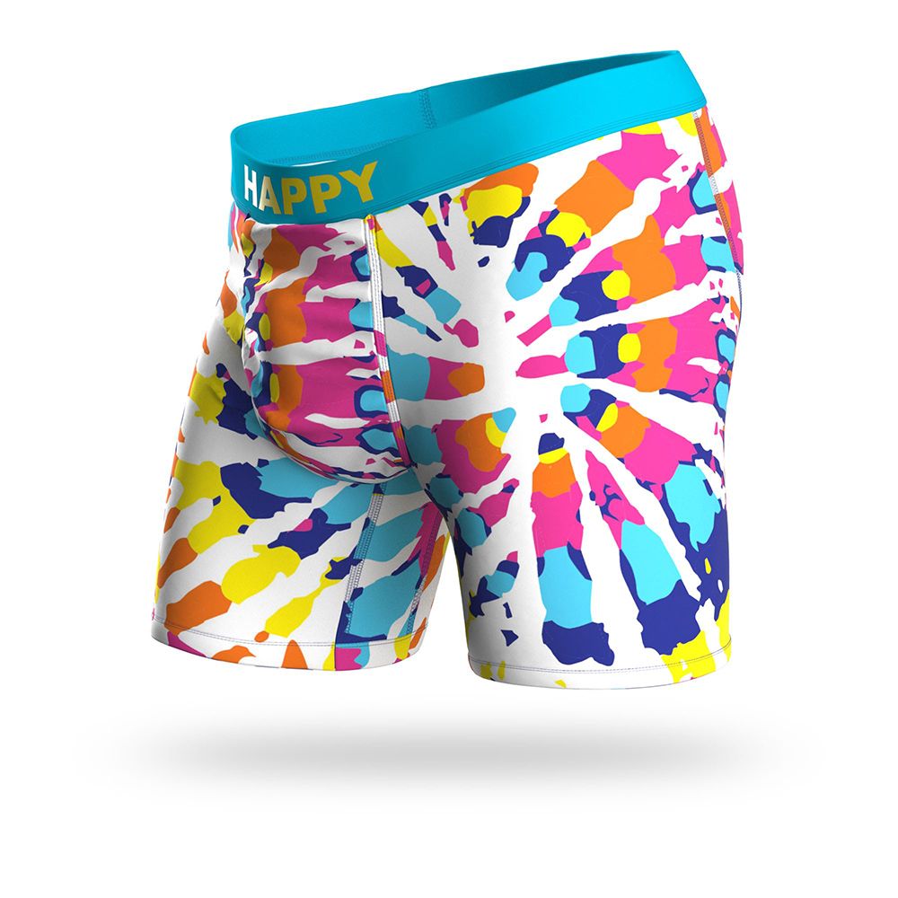 BN3TH CLASSIC BOXER BRIEF TIE DYE-HAPPY