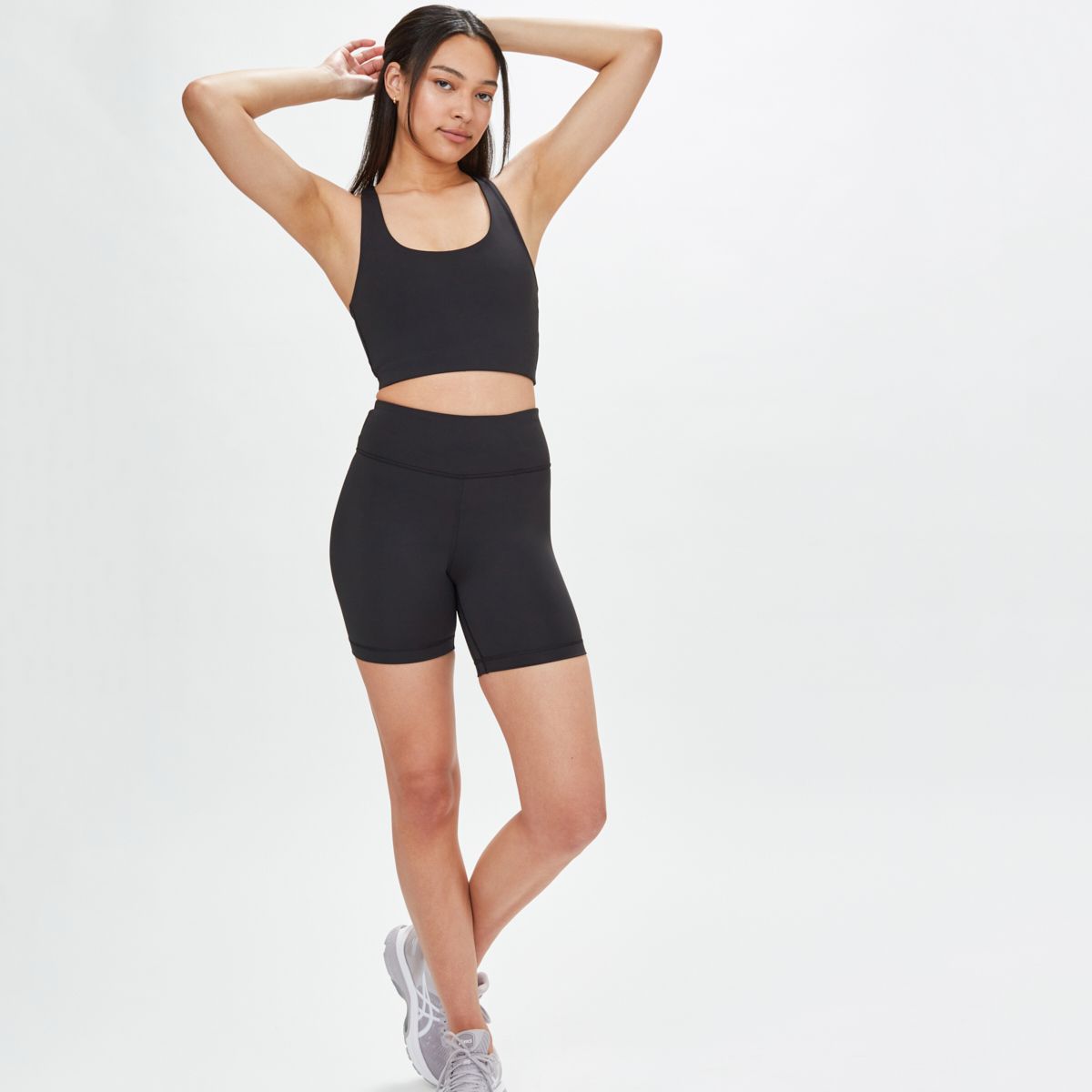 tentree W inMotion Bike Short Meteorite Black