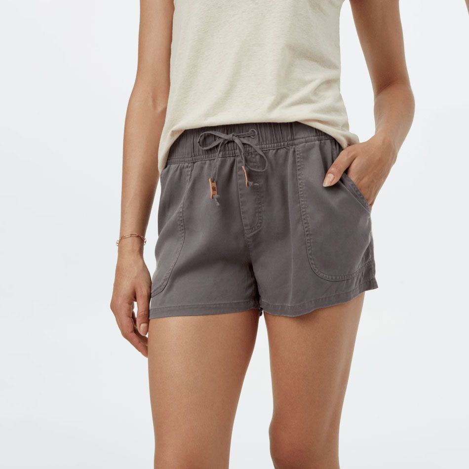 tentree W Instow Short Granite