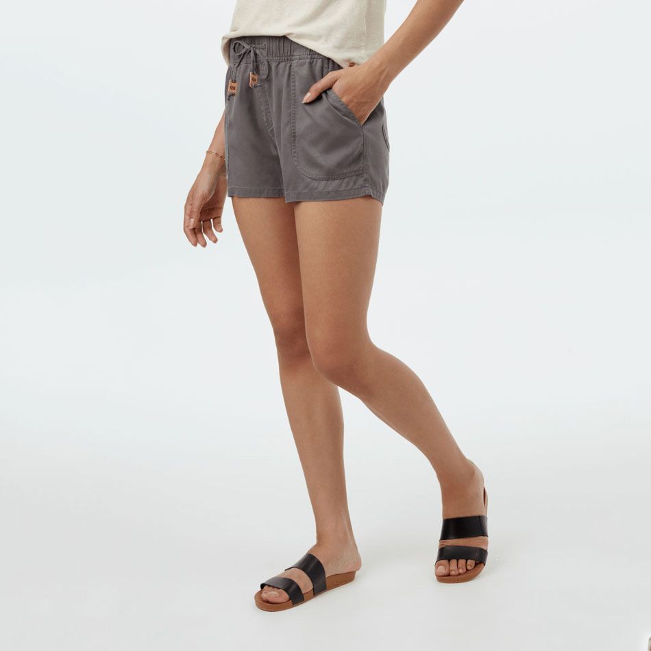 tentree W Instow Short Granite