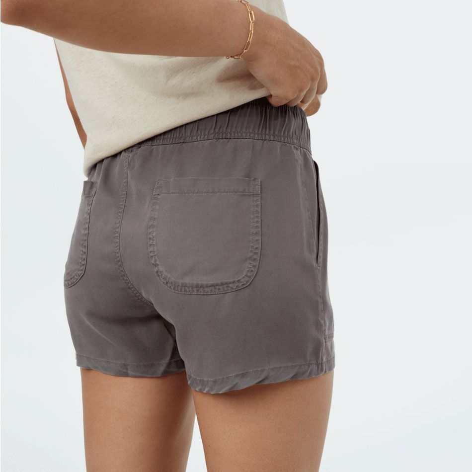 tentree W Instow Short Granite