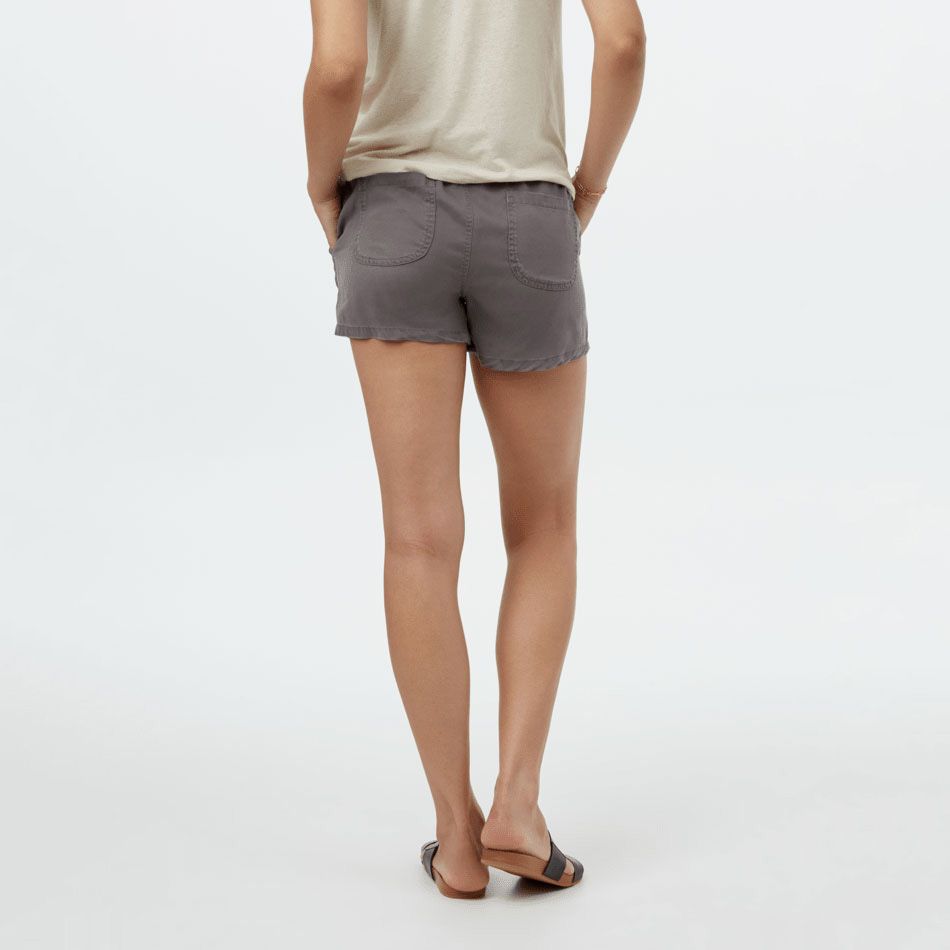 tentree W Instow Short Granite