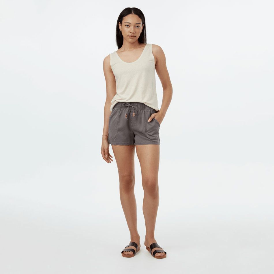 tentree W Instow Short Granite