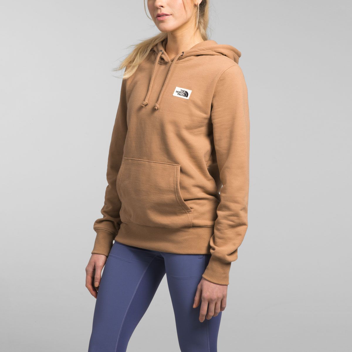 The North Face W Heritage Patch Hoodie Almond Butter