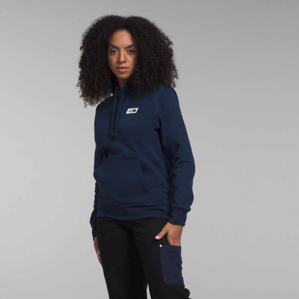 The North Face W Heritage Patch Hoodie Summit Navy