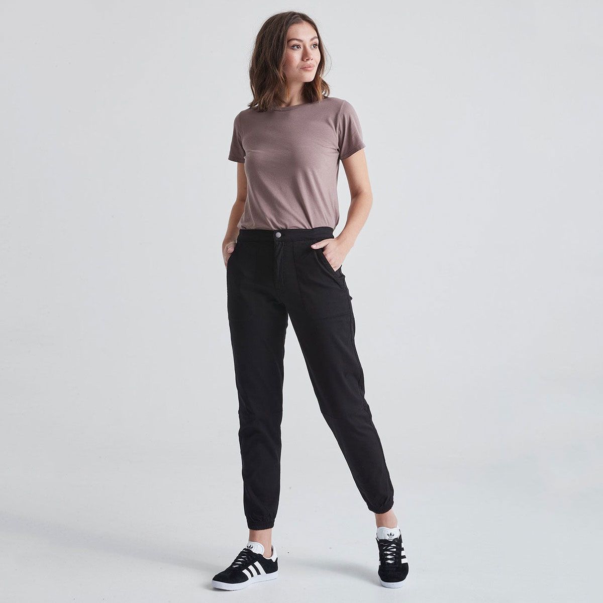 Duer W Live Free High Rise Jogger Black
