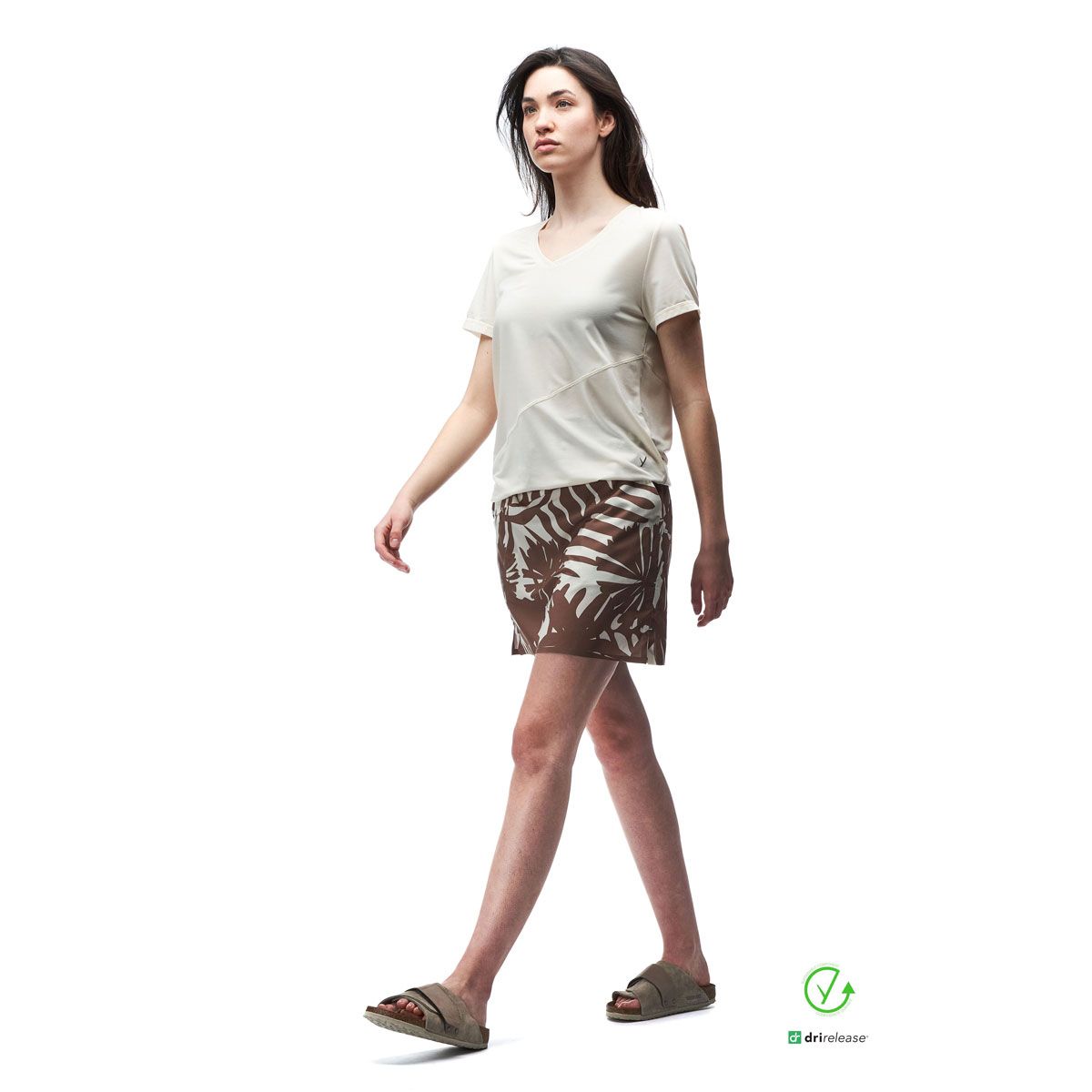 INDYEVA KURAK LT V NECK ASPARAGUS