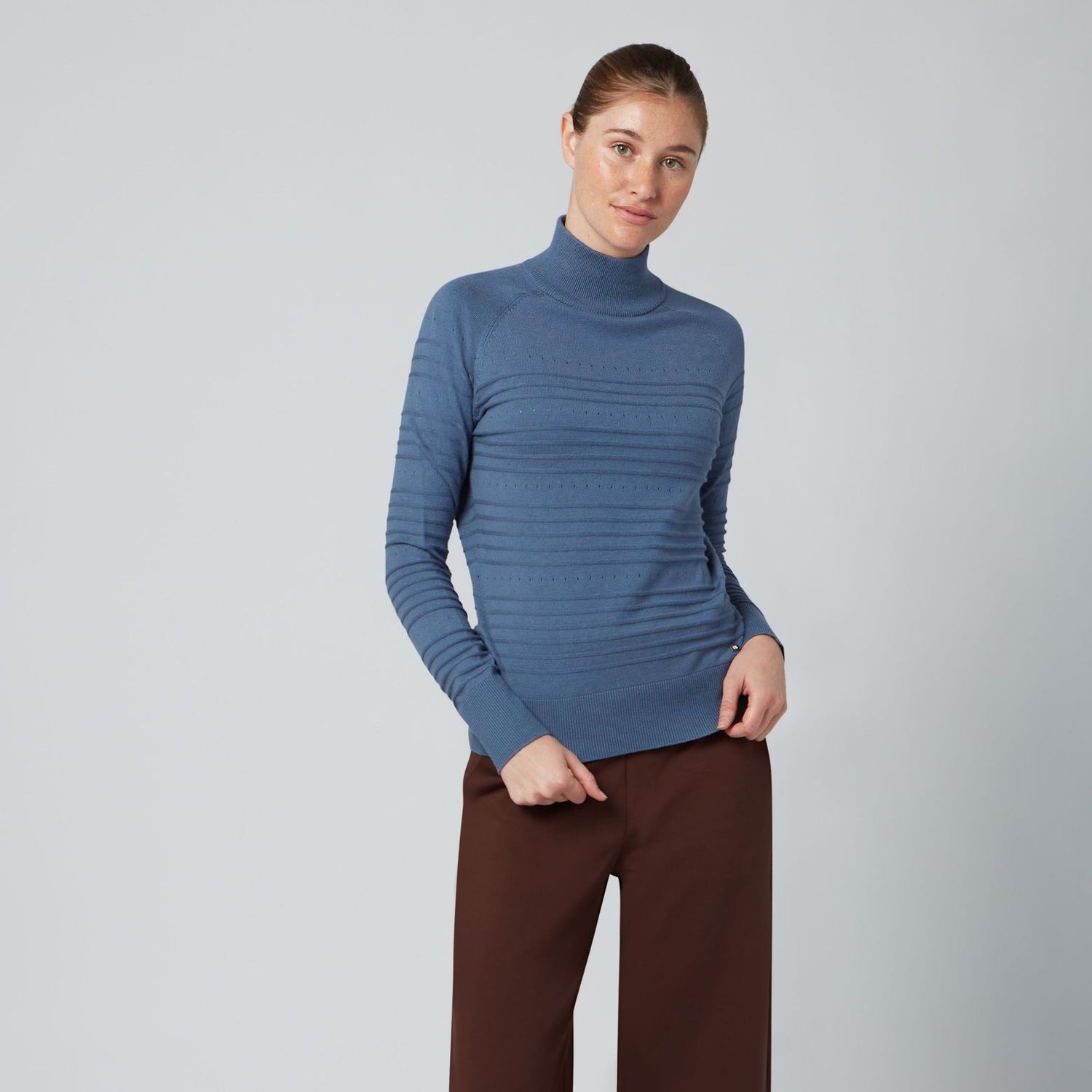 FIG AMSTERDAM SWEATER - EVENING BLUE