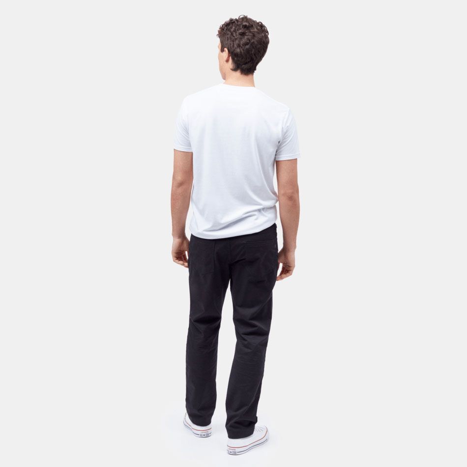 tentree M Stretch Twill Everywhere Pant Black