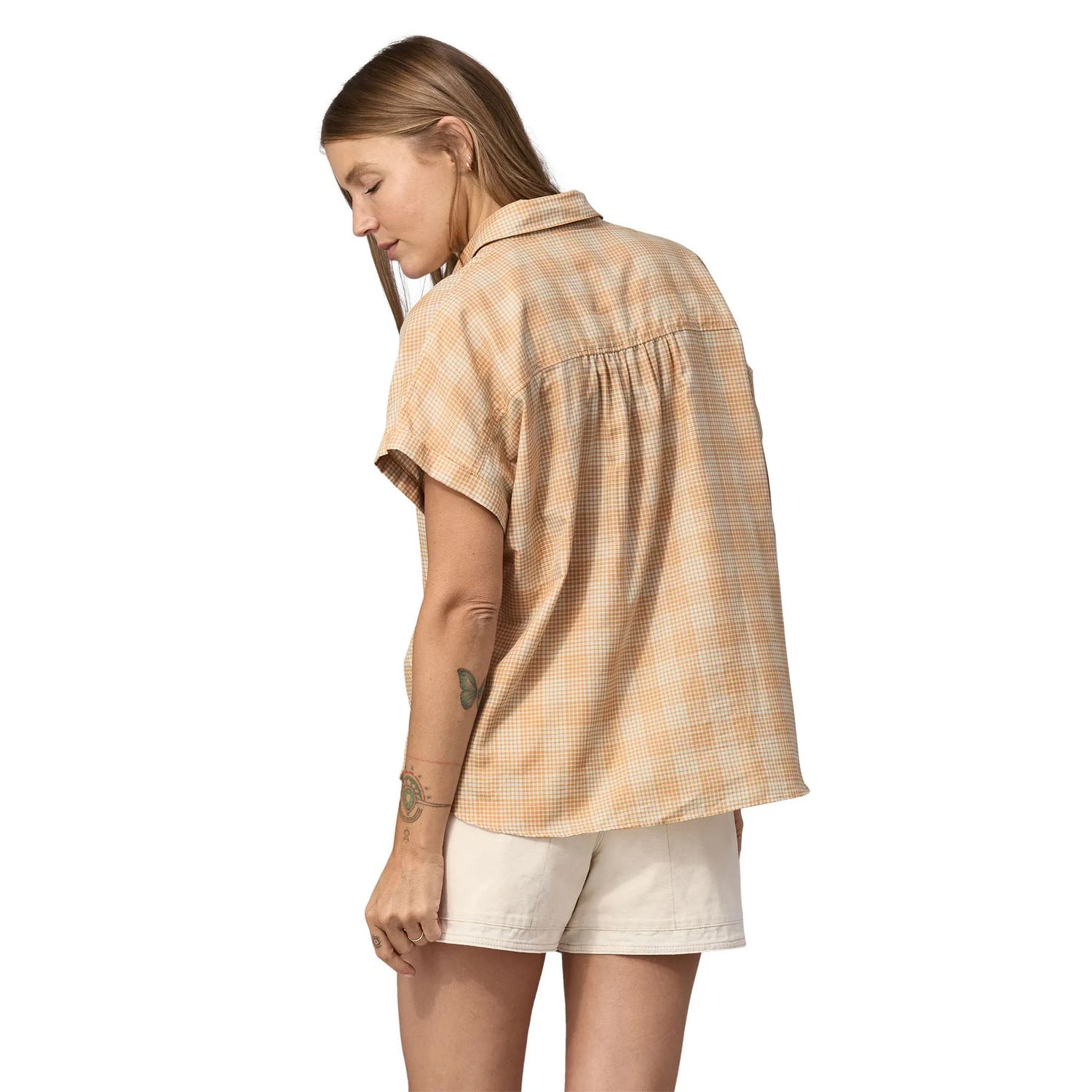 Patagonia W LW A/C Shirt  Small Actions: Wispy Green