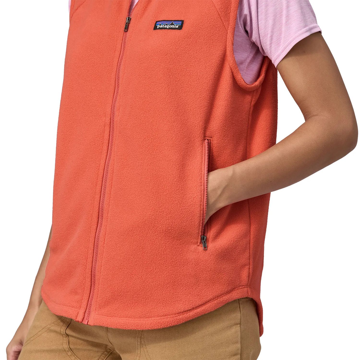 Patagonia W Classic Microdini Vest Coho Coral