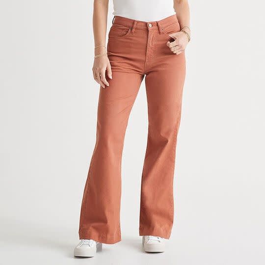 DUER W Live Free High Rise Wide Leg - Canyon