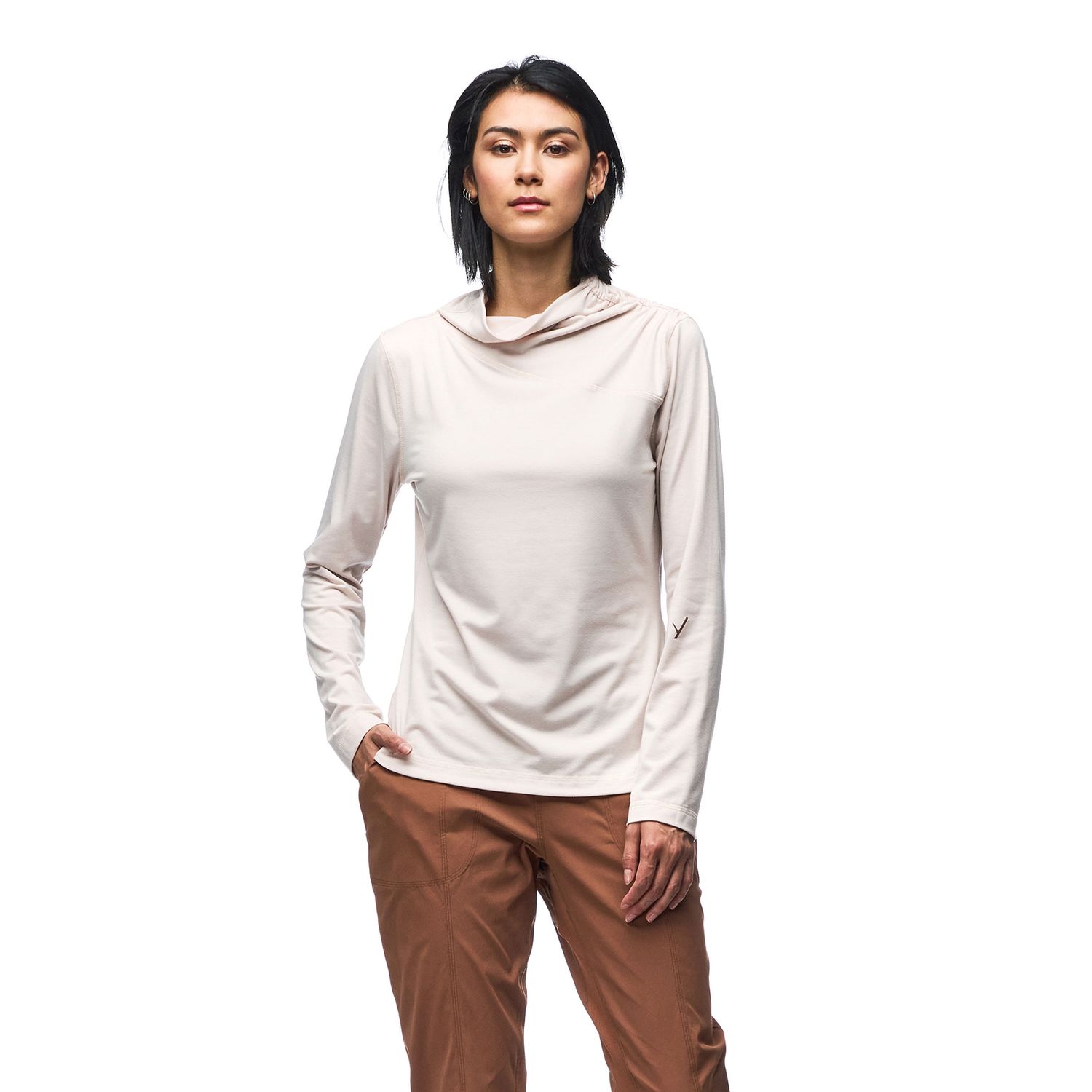 INDYEVA Luz Mock Neck Top Rain