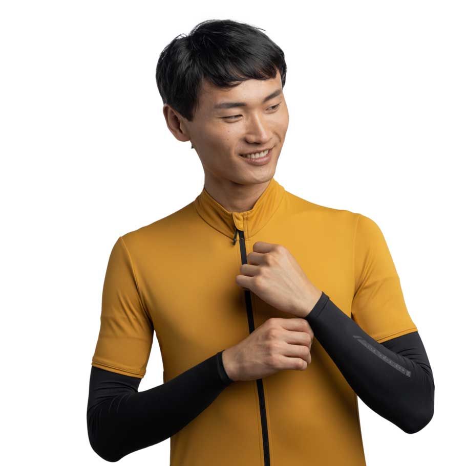 BUFF BIKE ARM SLEEVES SOLID BLACK