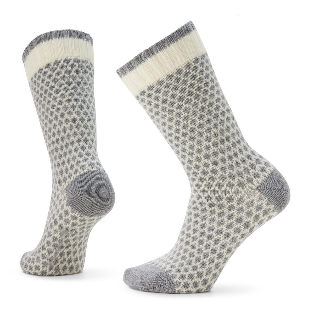 Smartwool Popcorn Polka Dot Crew Socks Natural