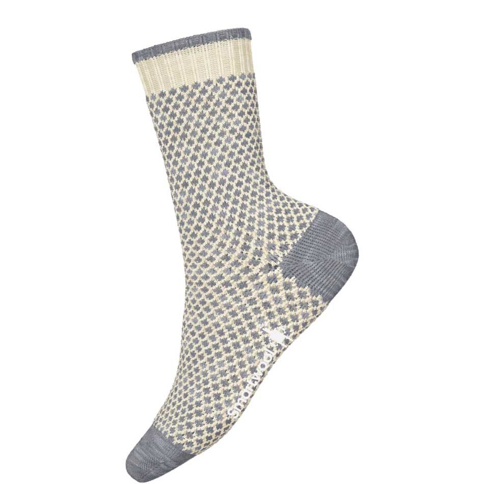 Smartwool Popcorn Polka Dot Crew Socks Natural