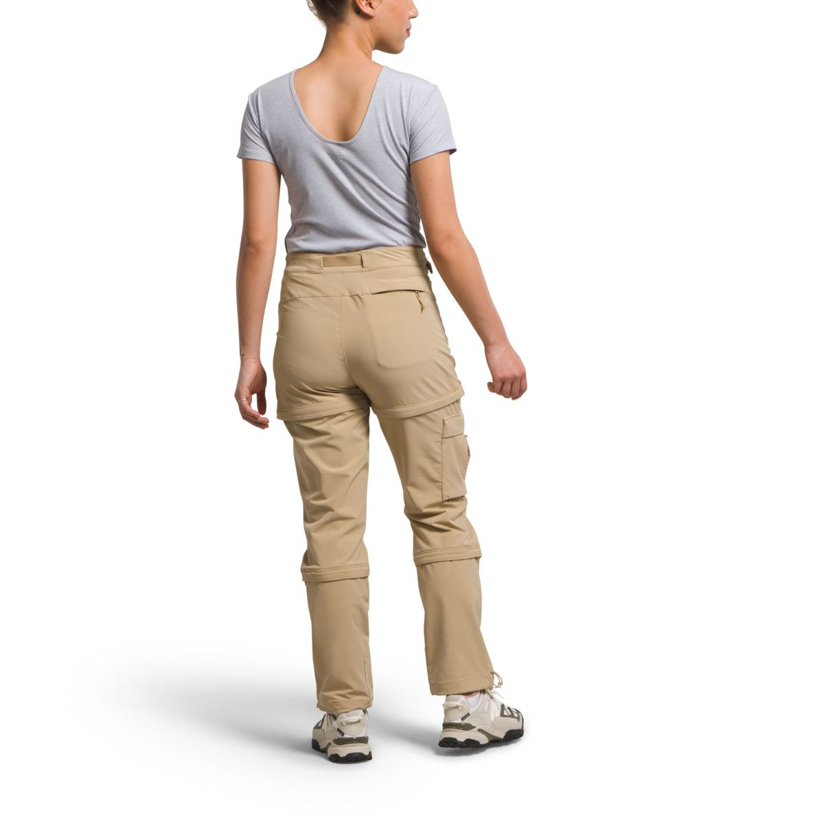 The North Face W Bridgeway Zip-Off Pant Khaki Stone