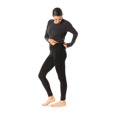 Smartwool W Thermal Baselayer Bottom BLACK Smartwool W Thermal Baselayer Bottom BLACK