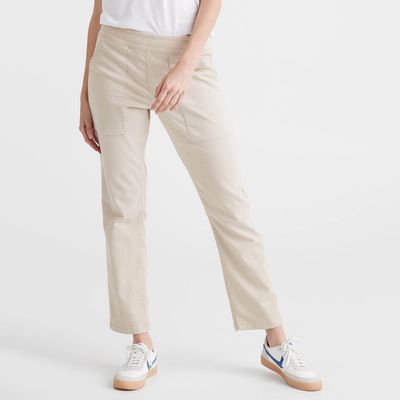 DUER W No Sweat Everyday Pant Bone DUER W No Sweat Everyday Pant Bone
