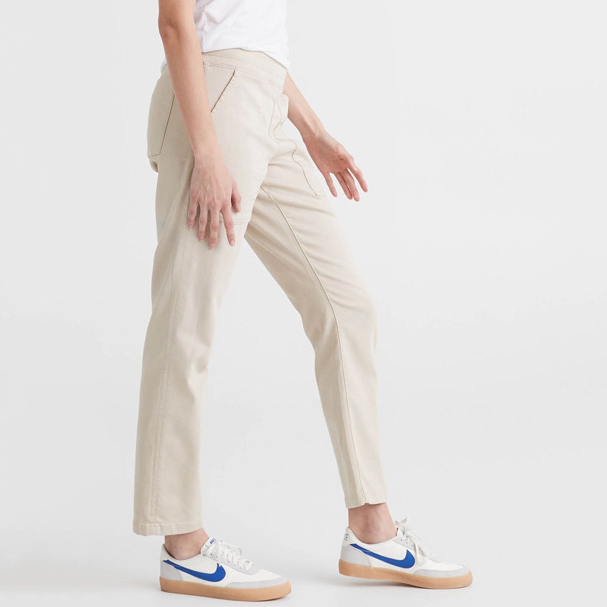 DUER W No Sweat Everyday Pant Bone