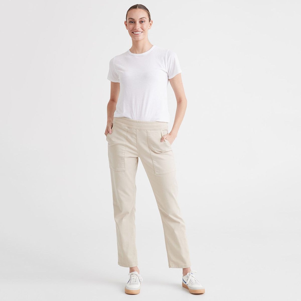 DUER W No Sweat Everyday Pant Bone
