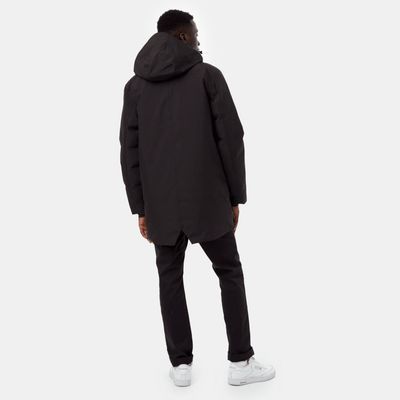 tentree M DAILY PARKA - BLACK