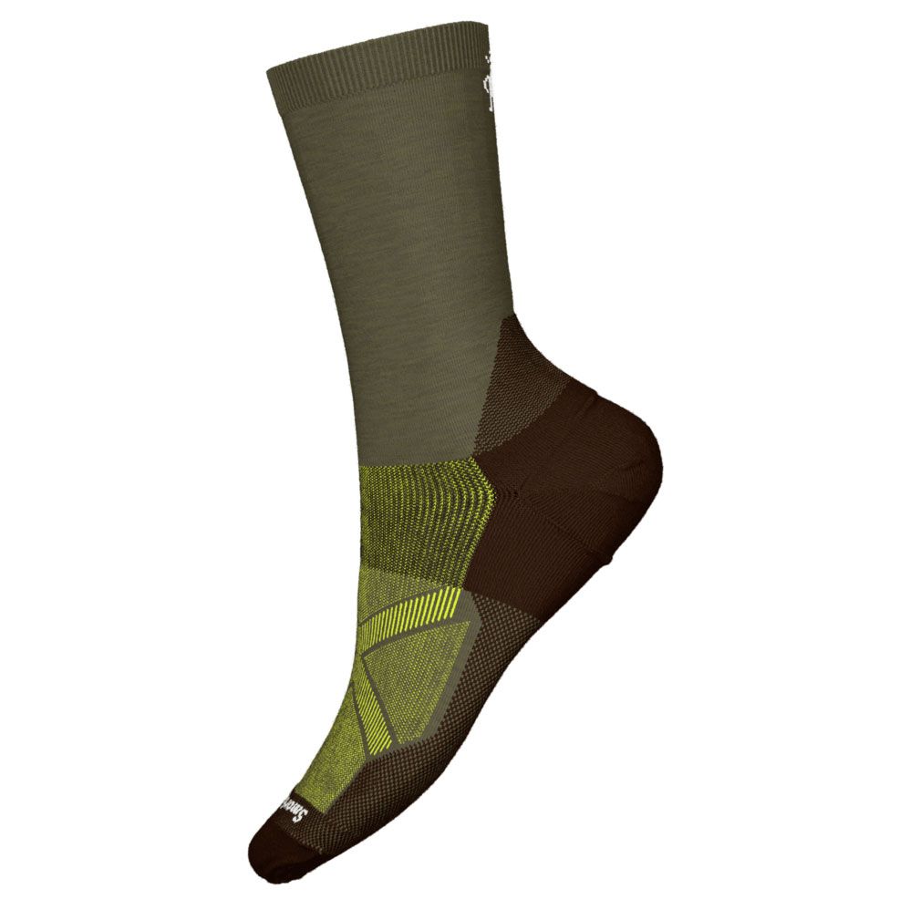 Smartwool Bike Zero Cush Crew Socks Moss