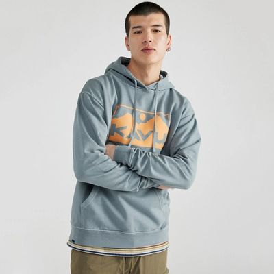 KAVU M KAVU Core Hoodie-Stormy Weather KAVU M KAVU Core Hoodie-Stormy Weather