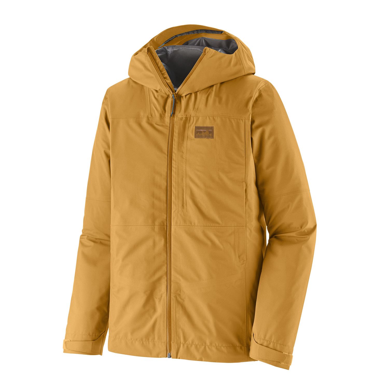 Patagonia M Boulder Fork Rain Jkt Pufferfish Gold