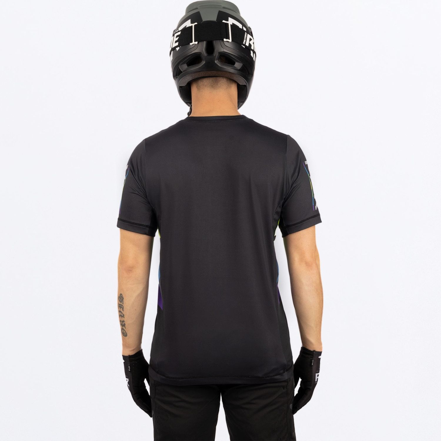 FXR M PROFLEX UPF SS JERSEY - BLACK